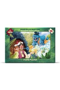 Art Puzzle Art Çoçuk Frame Puzzle Alaaddin'in Sihirli Lambası 48 Parça