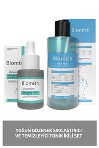 Biomish Yoğun Gözenek Sıkılaştırıcı Serum ve Temizleyici Tonik İkili Set