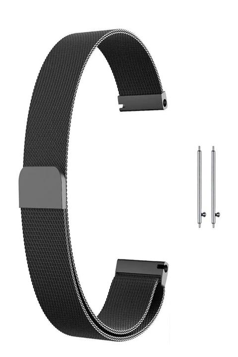 dijimedia Huawei Gt2 Pro Watch 46mm Metal Siyah Hasır Model Kayış Kordon