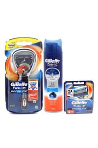 Gillette Flexball 1 Up+2'li Yedek+200 ml Proglide Jel