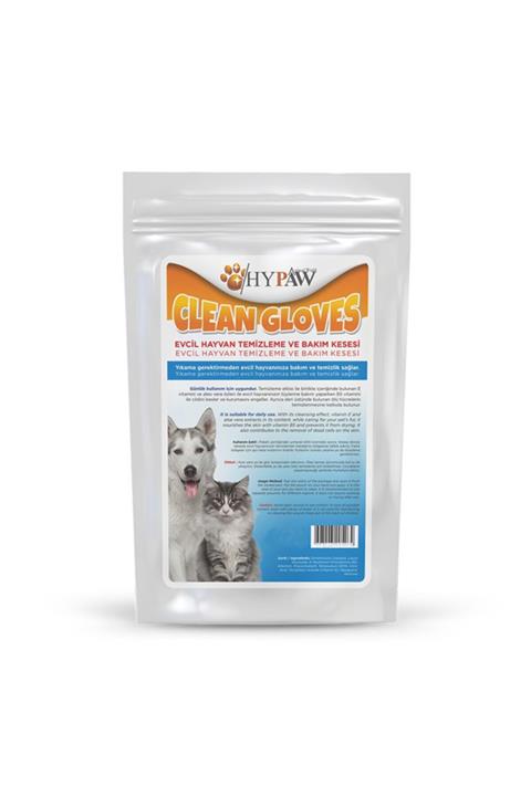 DIGERUI Hypaw Clean Wipes Kedi Ve Köpekler Için Temizleme Ve Bakım Kesesi 23x15cm