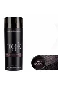 trend toppik Topik Koyu Kahve Renk Dark Brown Renk Dolgunlaştırıcı Saç Fiberi Saç Tozu Toppik 27.5 gr