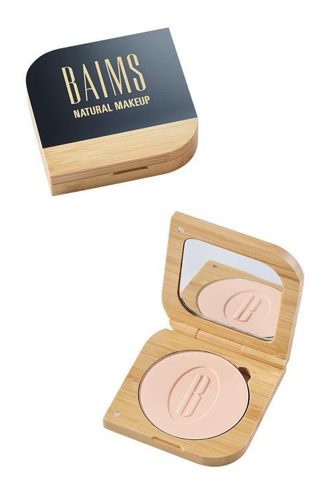 baims Mineral Pressed Powder Mineralli Sıkıştırılmış Pudra 10 Light