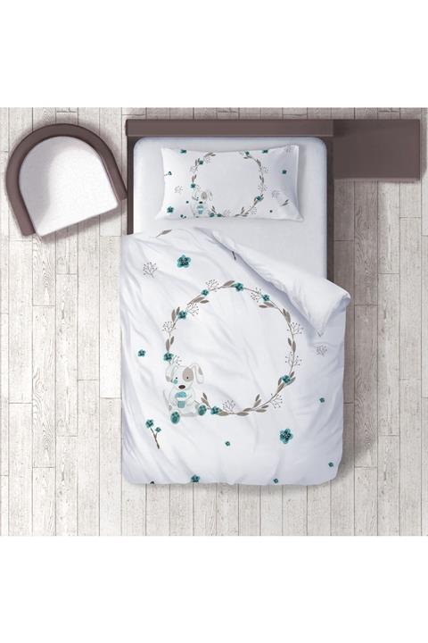 instababyrooms Çocuk Nevresim 2 Li Set Pamuklu Mikro Saten Model No:416