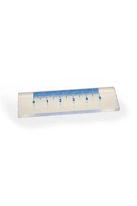 Edulab Cetvel (5 Cm. Saydam Mikroskop Için)