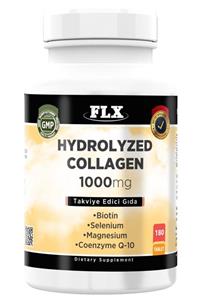 FLX Hidrolize Kollajen Collagen Coenzyme Biotin Selenium Magnezyum 180 Tablet