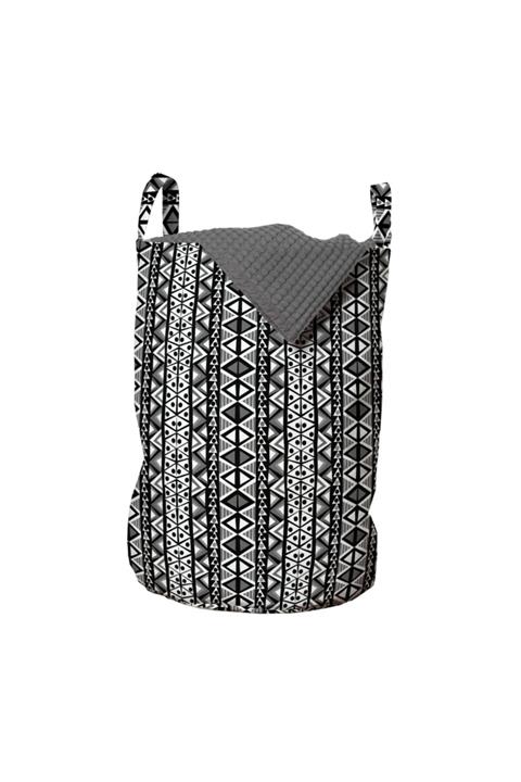 Rengirenk Etnik Çamaşır Sepeti