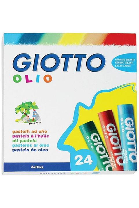 Giotto : 293100 Yağlı 24 Renk Pastel Boya