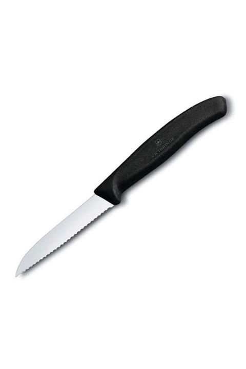 Victorinox Swissclassic 8cm Soyma Bıçağı Siyah 6.7433