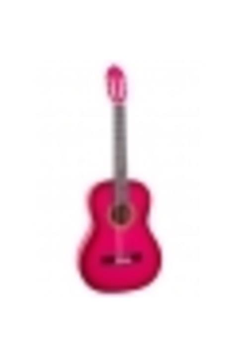 ŞahTech Valencıa Klasik Gitar 1/4 Pembe Sunburst
