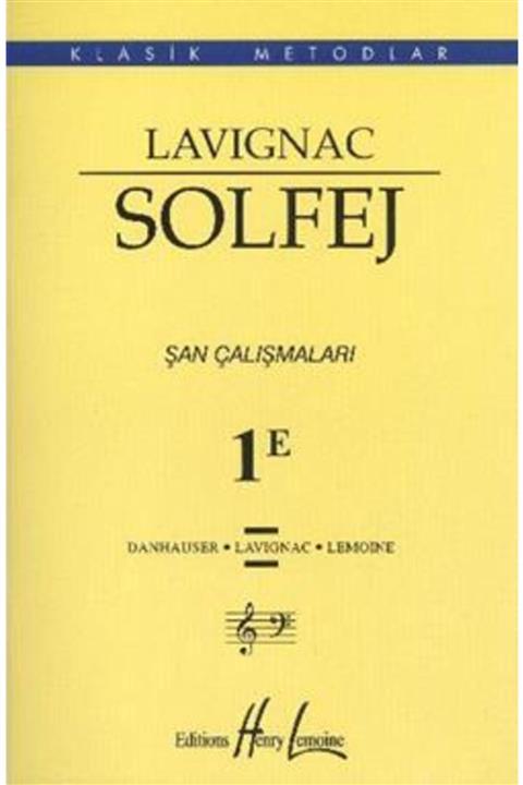 Porte Müzik Eğitim Merkezi Lavignac Solfej 1e (küçük Boy)