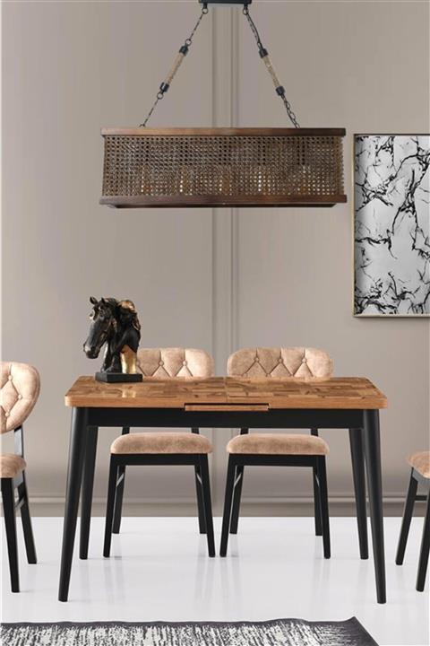 Lumexx Martin 4 Lü Ceviz Rattan Avize