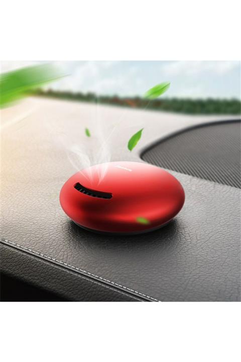 Baseus Smile Vehicle-mounted Araç Otomatik Parfüm Kötü Koku Temizleyici-kırmızı
