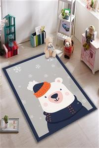 KARNAVAL HOME Karnaval Şapkalı Ayıcık Çocuk Odası Halısı