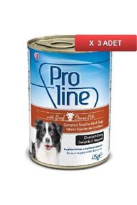 Pro Line Proline Dana Etli Köpek Konservesi 415 Gr (3 Adet)