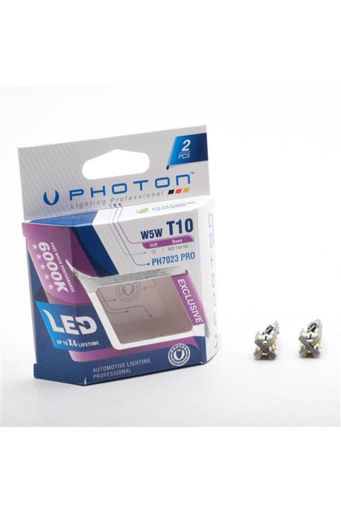 Photon W5w T10 Dipsiz Led Tavan/park/plaka Ampulü 2'li