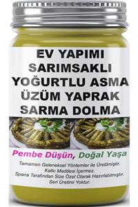 SPANA Sarımsaklı Yoğurtlu Asma Üzüm Yaprak Sarma Dolma Ev Yapımı Katkısız 330 gr