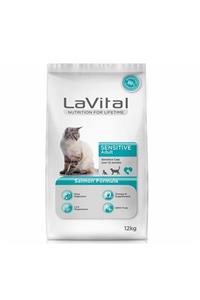 La Vital Lavital Sensitive Somonlu Yetişkin Kedi Maması 12 Kg