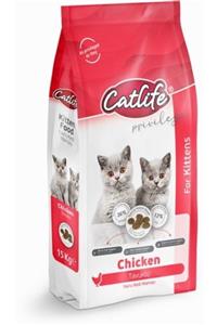 Catlife Clfd01- Kitten Tavuklu Yavru Kedi Maması 15 Kg