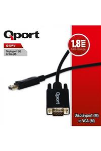 Qport Q-dpv Dısplay Port(m) To Vga(m) 1.8mt Çevirici Kablo