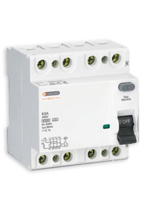 Günsan Elektrik Yangın Koruma Rölesi 300 ma 3x100