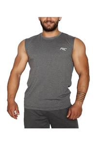 MUSCLECLOTH Training Kolsuz T-shirt - Gri