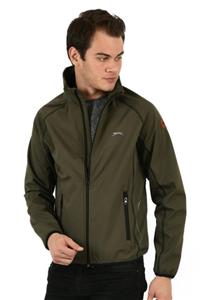 Slazenger Erkek Softshell Mont Oregon ST29JE022-800 Haki