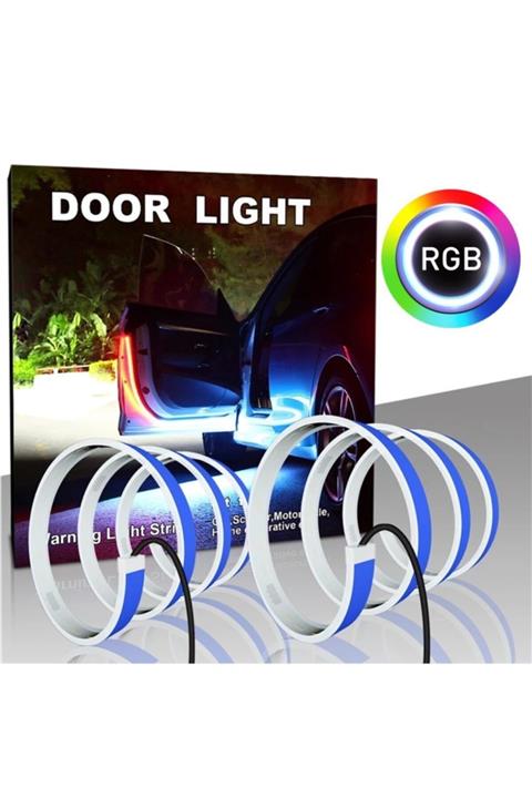 usmtekno Araç Rgb Kapı Ledi Araç Gündüz Farı Rgb Park Stop Ampulü Gündüz Işığı Kapı Eşiği Rgbled