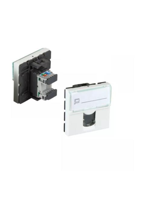 Mykablo Cat6 Rj45 Priz Modülü 45x45 mm