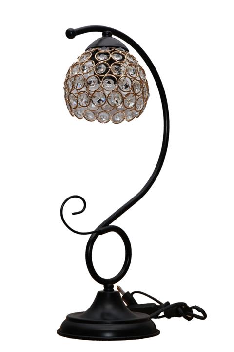 polataydinlatma Siyah Pırıl Masa Lambası