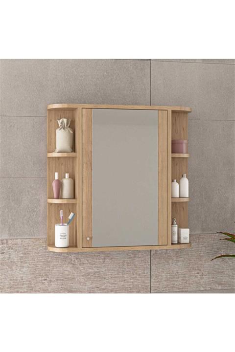 VARDİYO O Aynalı Banyo Dolabı Ad2