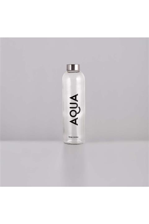 Bella Maison Aqua Cam Şişe Naturel (25x7 Cm)