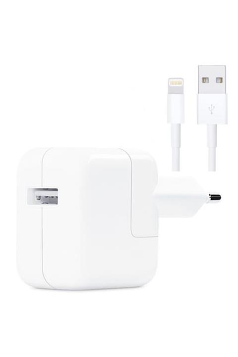 Magazabu Apple Ipad Mini (5th Generation) A2126 A2124 A2133 A2125 Şarj Aleti 12w Adaptör + Lightning Kablo