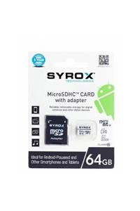 GALAXTİL Syrox 64 Gb Hafıza Kartı Micro Sd