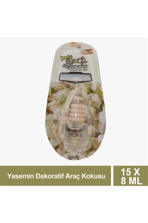 Bargello Yasemin Araç Kokusu Askılı Oto Parfüm 8 Ml (15 Adet)