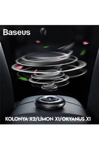 Baseus Vortex Car Air Freshener- Metal Araç Kokusu Hava Spreyi Pa-siyah