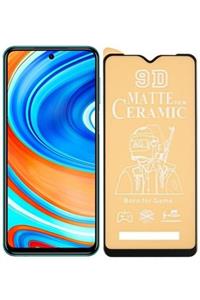 Lims Xiaomi Redmi Note 9 Pro - 9d Tam Kaplama Mat Seramik Ekran Koruyucu