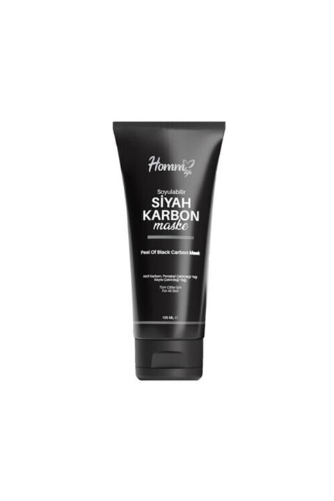 Homm Bitkisel Life Soyulabilir Siyah Karbon Maske 100ml