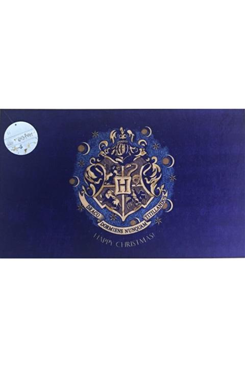Sihir Dükkanı Wizarding World Paspas - Hogwarts Christmas Logo