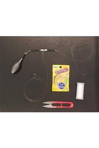 CAPTAIN Surfcasting Kurşun Arkası Aparatlı Takım Olta Seti