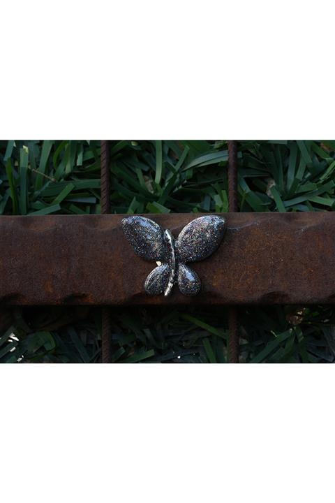 La Rose By D.veci Simli Kelebek Magnet