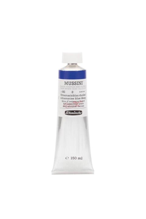 Schmincke : Mussini : Artist Yağlı Boya : 150 Ml : Seri 2 : 492 Ultramarine Blue Deep