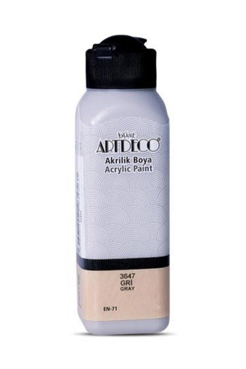 Artdeco 500ml Gri Akrilik Boya 3647