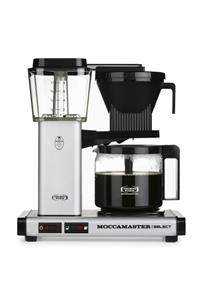 Moccamaster Kbg Select Filtre Kahve Makinesi Cam Potlu Mat Gümüş