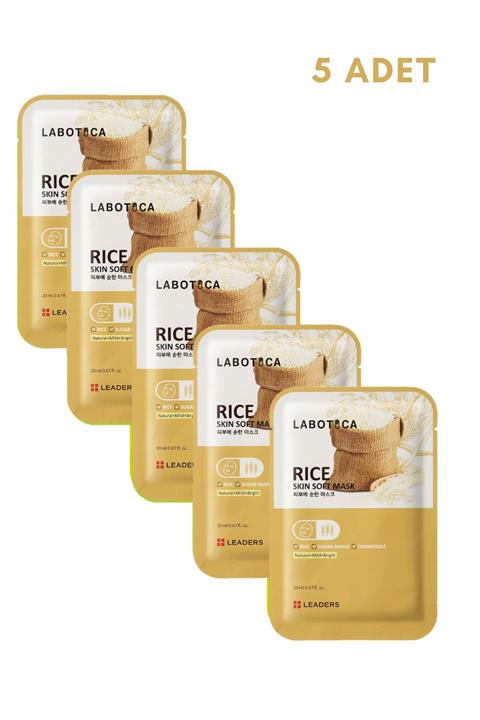 Leaders Labotica Pirinç Özlü Aydınlatıcı Maske 20ml 8809483312028