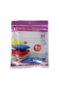 ÜLBAG Zip&zip 5' Li Jumbo Set Büyük Boy Vakumlu Hurç Yorgan Hurcu 90x120 Vakumlu Poşet