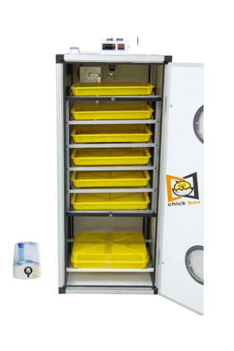 chickbox 630 Yumurta Kapasiteli Tam Otomatik Kombine Kuluçka Makinesi