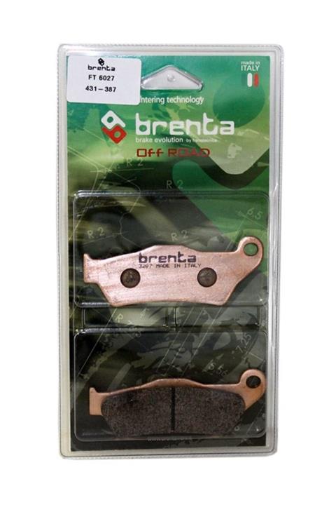 Brenta Piaggio X9 500 Disk  Sinter Metal Off-road Fren Ön Balata (2003 ve Sonrası)
