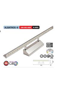 Horoz Albatros-6 6w Led Li Tablo Ayna Aplik Ilık Beyaz Işık