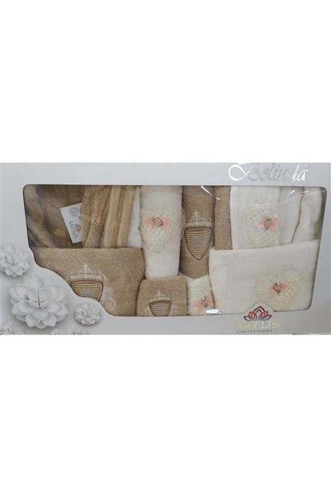 BELİNDA Aile Bornoz  Seti